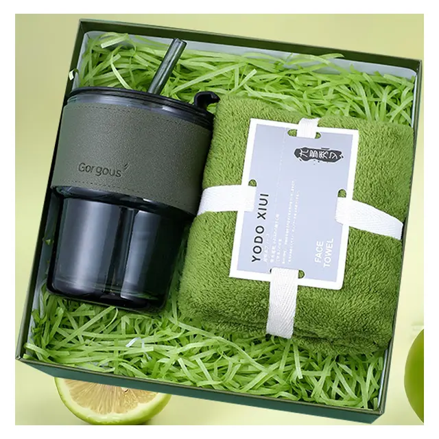 Cup พร้อม towel set