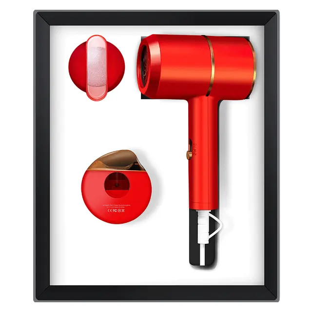 Hair dryer with concentrator nozzle พร้อม Electric Nail Clipper