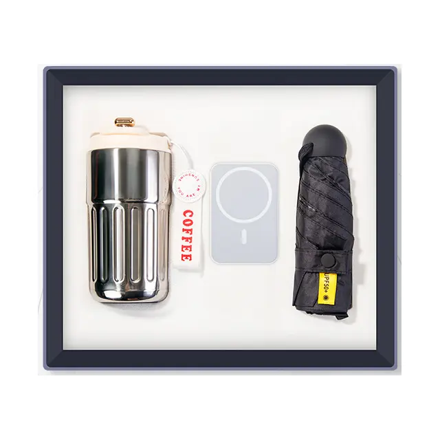 แก้วมัค พร้อม Mag safe พาวเวอร์แบงก์ พร้อม Mini ร่มพับ