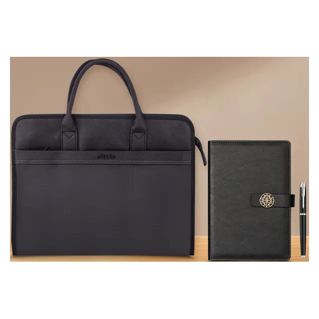 Briefcase พร้อม สมุดโน้ต พร้อม ปากกา gift pack