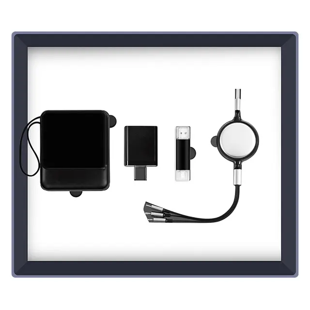 พาวเวอร์แบงก์ พร้อม charger พร้อม แฟลชไดรฟ์ USB พร้อม usb cable