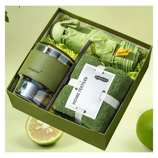 ร่มพับ พร้อม cup พร้อม towel set