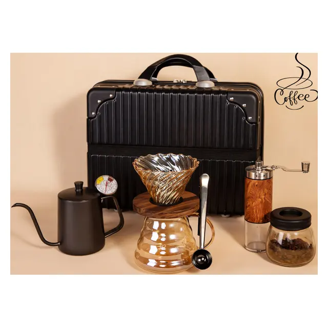 Pour-over coffee maker 7 items set