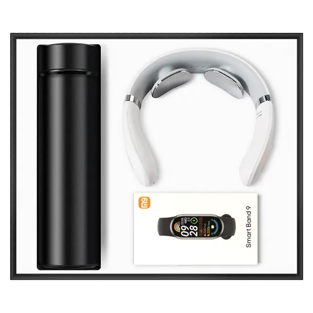 Temperature display แก้วเก็บอุณหภูมิ พร้อม Neck massage พร้อม สมาร์ตแบนด์