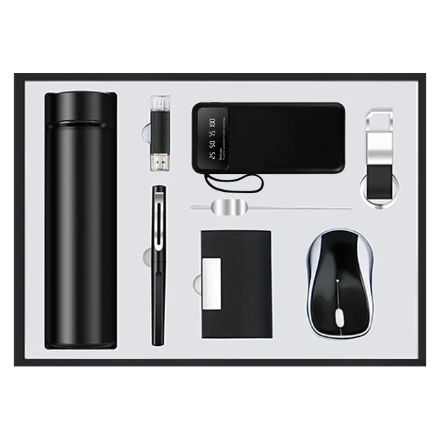 แก้วเก็บอุณหภูมิ พร้อม แฟลชไดรฟ์ USB พร้อม sign ปากกา พร้อม พาวเวอร์แบงก์ พร้อม bookmark พร้อม name card holder พร้อม key chain พร้อม mouse