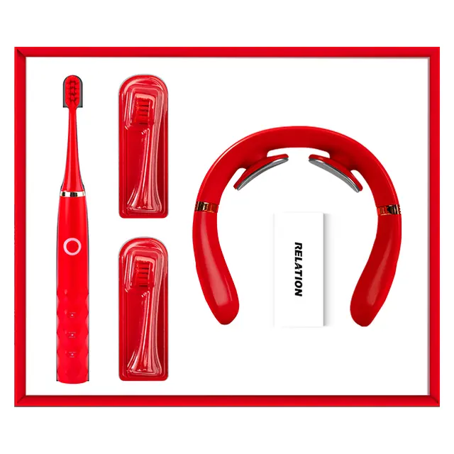 เครื่องนวดคอ พร้อม electric toothbrush