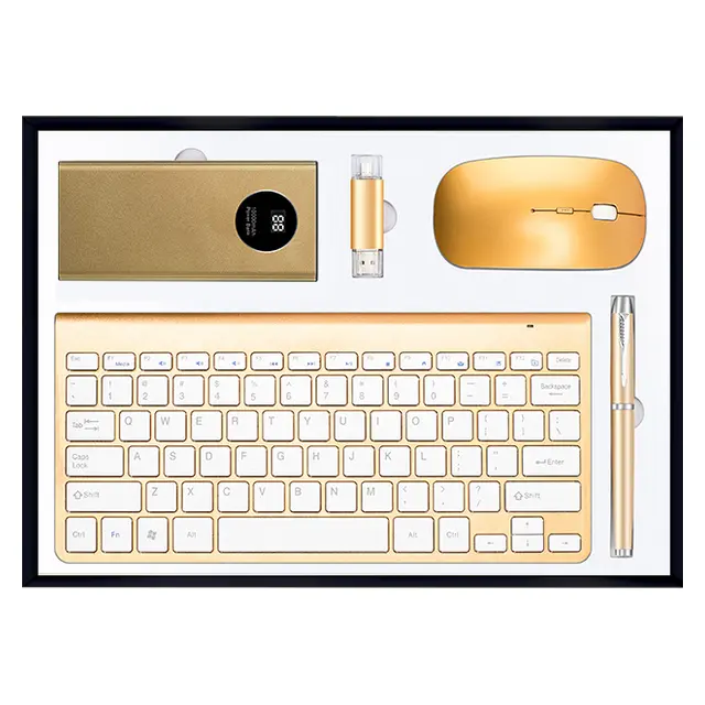 พาวเวอร์แบงก์ พร้อม แฟลชไดรฟ์ USB พร้อม ปากกา พร้อม mouse พร้อม keyboard