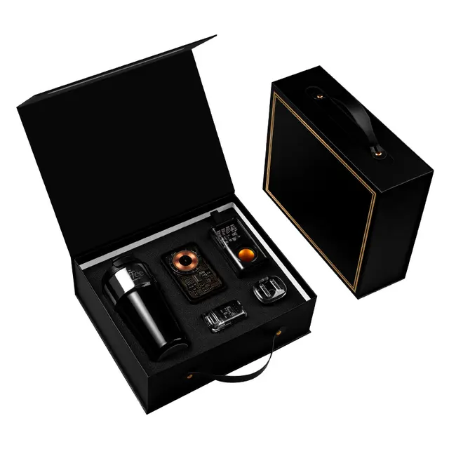 Mocha Coffee Cup พร้อม พาวเวอร์แบงก์ พร้อม ลำโพง พร้อม Wireless หูฟังไร้สาย พร้อม Lighter