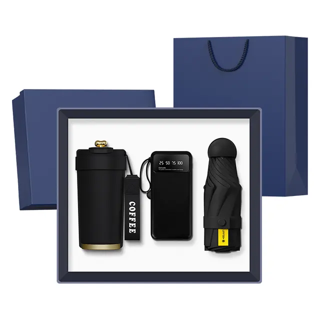 แก้วมัค พร้อม พาวเวอร์แบงก์ with phone stand พร้อม manual ร่มพับ