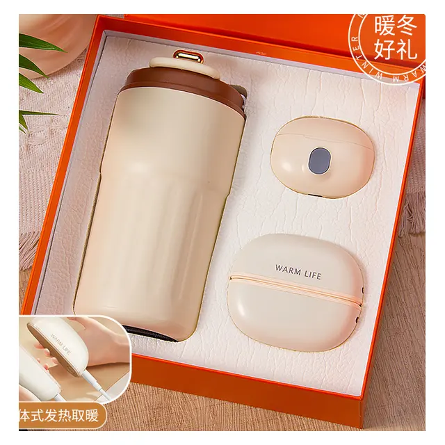 แก้วมัค พร้อม หูฟังไร้สาย พร้อม Detachable Hand Warmer