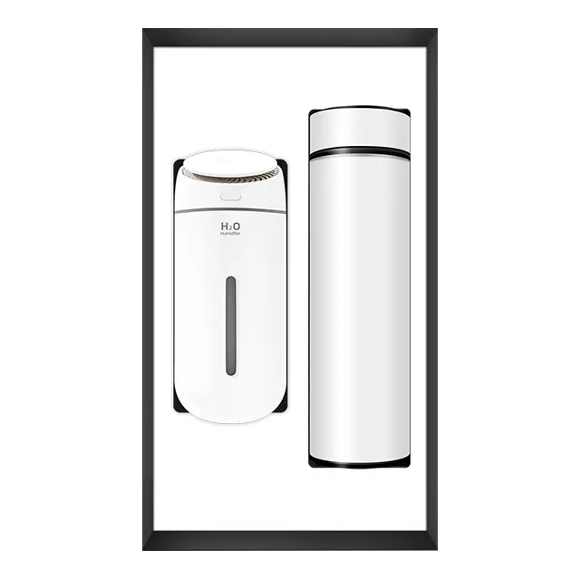 Light เครื่องเพิ่มความชื้น พร้อม temperature display vacuum กระบอกน้ำเก็บอุณหภูมิ