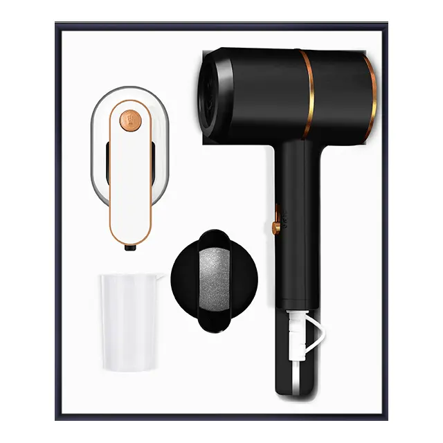 Portable clothes steamer พร้อม Hair dryer
