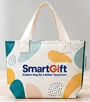ภาพตัวอย่าง กระเป๋า PP Woven เพิ่มป้ายข้าง