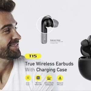 Awei True Wireless Earbuds With Charging Case T15
