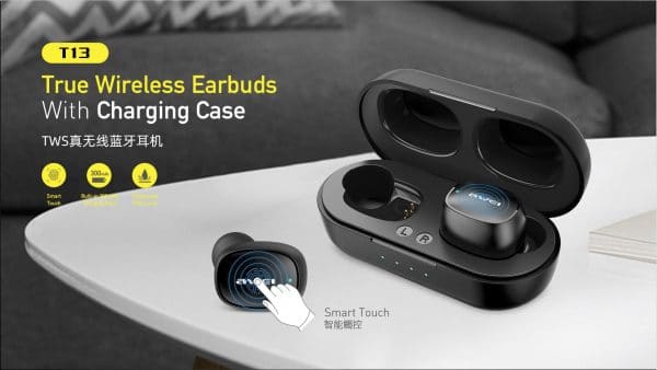 Awei True Wireless Earbuds With Charging Case T13