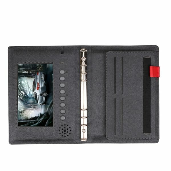 Video Notebook Power Bank สมุดไดอารี่อัจฉริยะ ชาร์จมือถือแบบไร้สาย เล่นไฟล์ VDO  ได้ Model : TNP07 - Image 3
