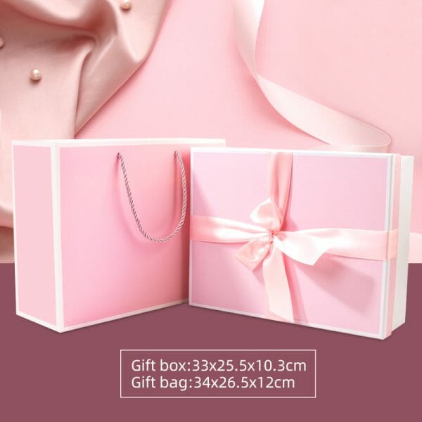 ชุดแก้วเซรามิคพร้อมถาด Heating Pad (ทำความร้อน) + ร่มพับอัตโนมัติ + เครื่องนวดคอ + พัดลม + สบู่ดอกไม้ ในกล่องของขวัญพรีเมี่ยมและถุงพร้อมสกรีน   Model : TWR01-9 - Image 7
