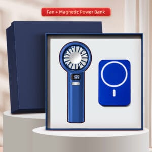 ชุดของขวัญพรีเมียม เพาเวอร์แบงค์ไร้สาย + พัดลมพกพา Model : TFS16-2